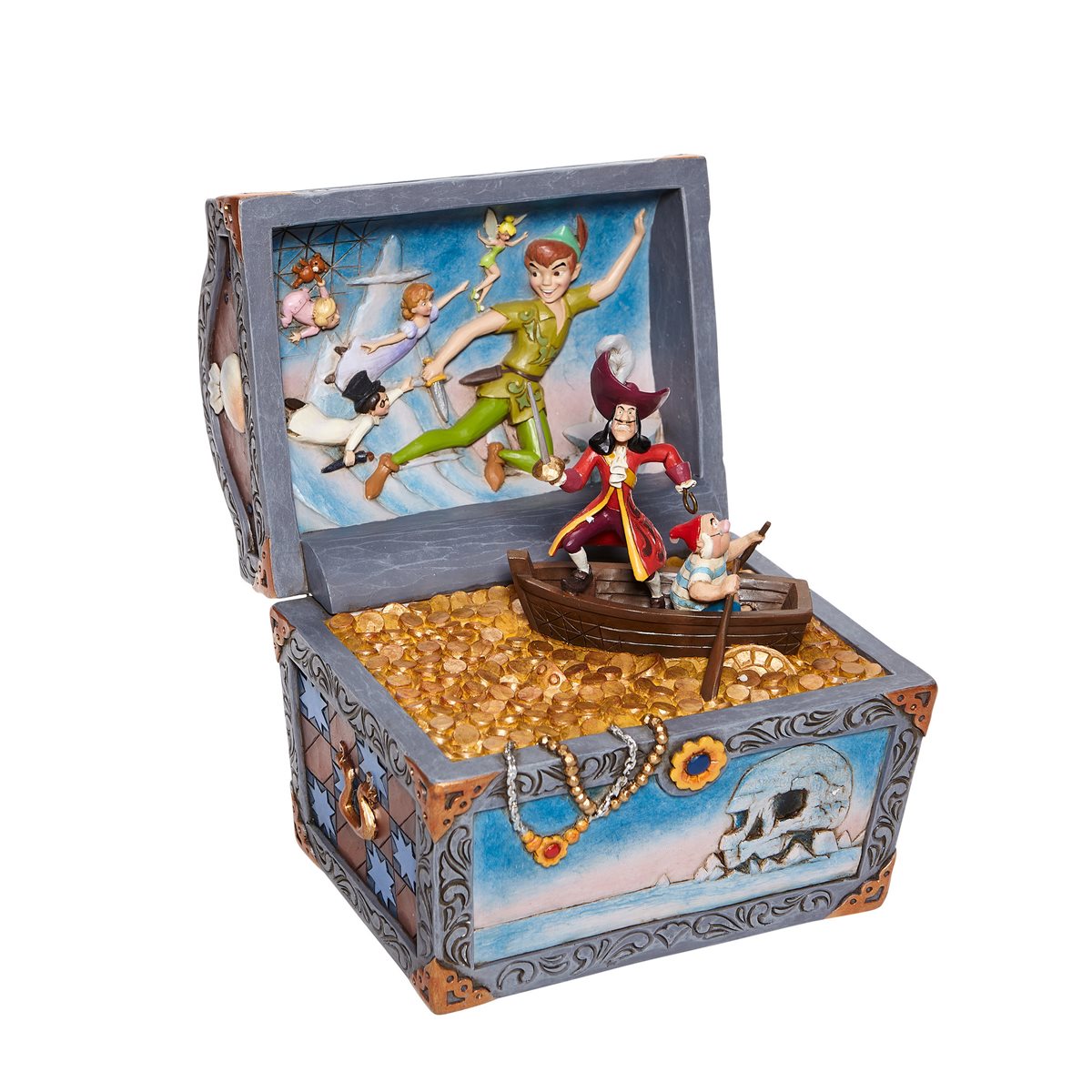 Peter Pan Treasure Chest Figurine